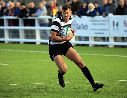 Ali Blair in action